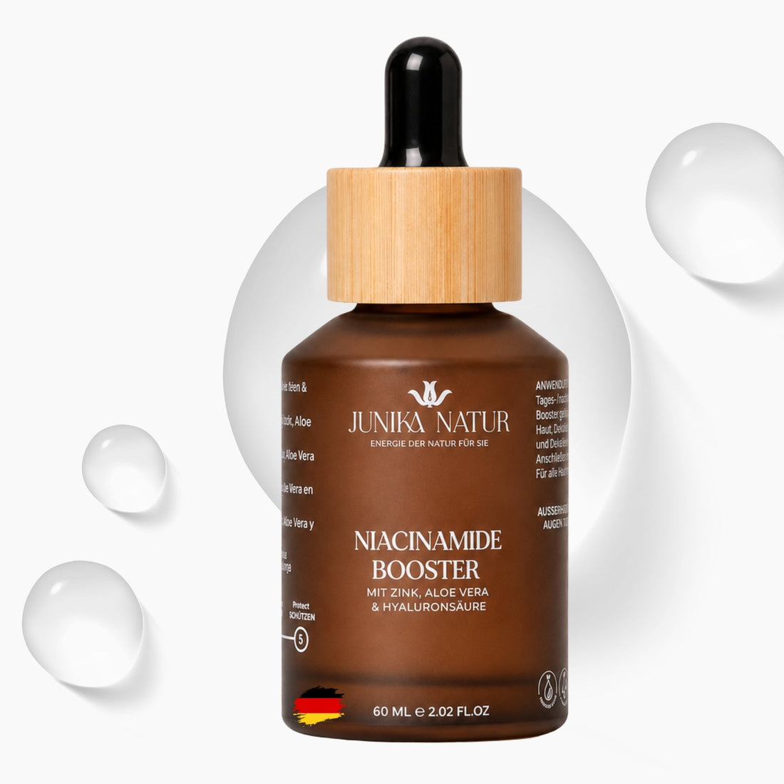 JuniKa Natur Niacinamide Booster – Hautpflege für Männer