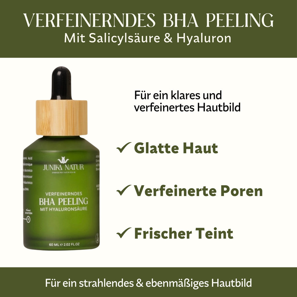 Verfeinerndes BHA Peeling mit Salicylsäure und Hyaluronsäure, 60 ml