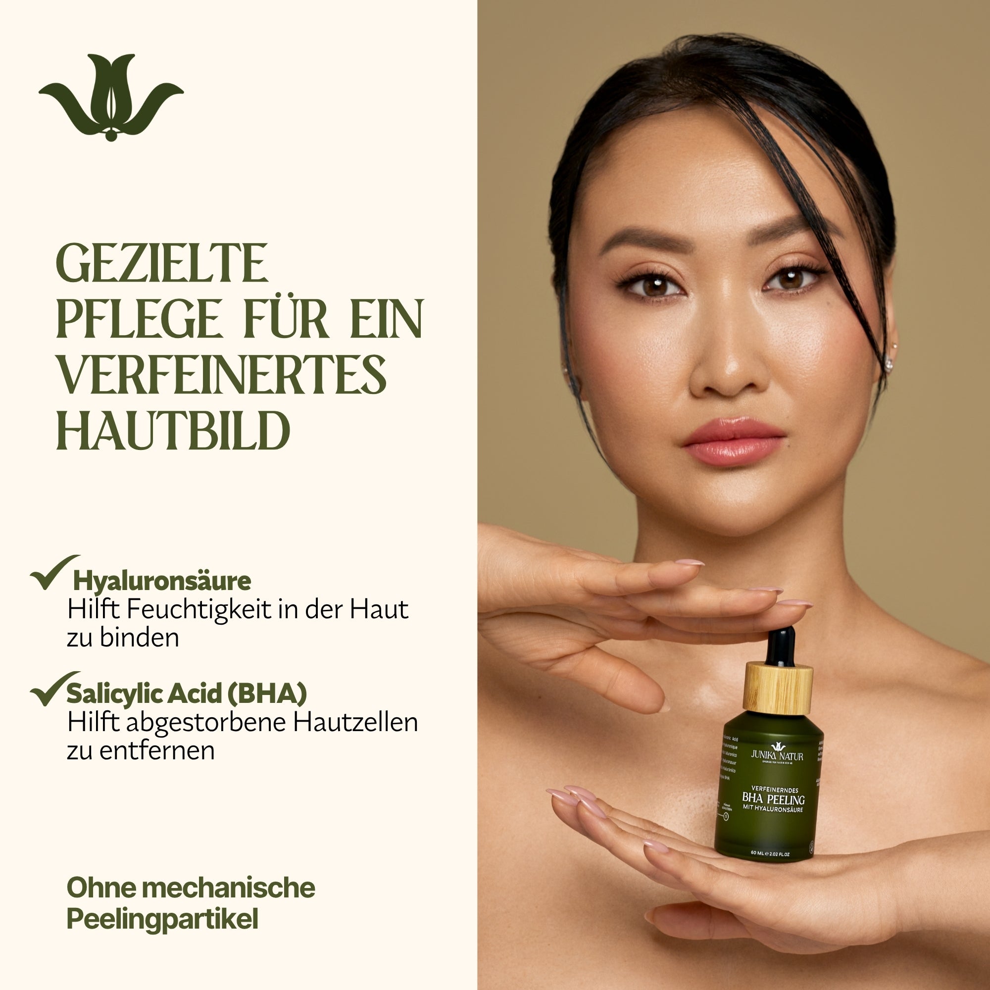 Verfeinerndes BHA Peeling mit Salicylsäure und Hyaluronsäure, 60 ml