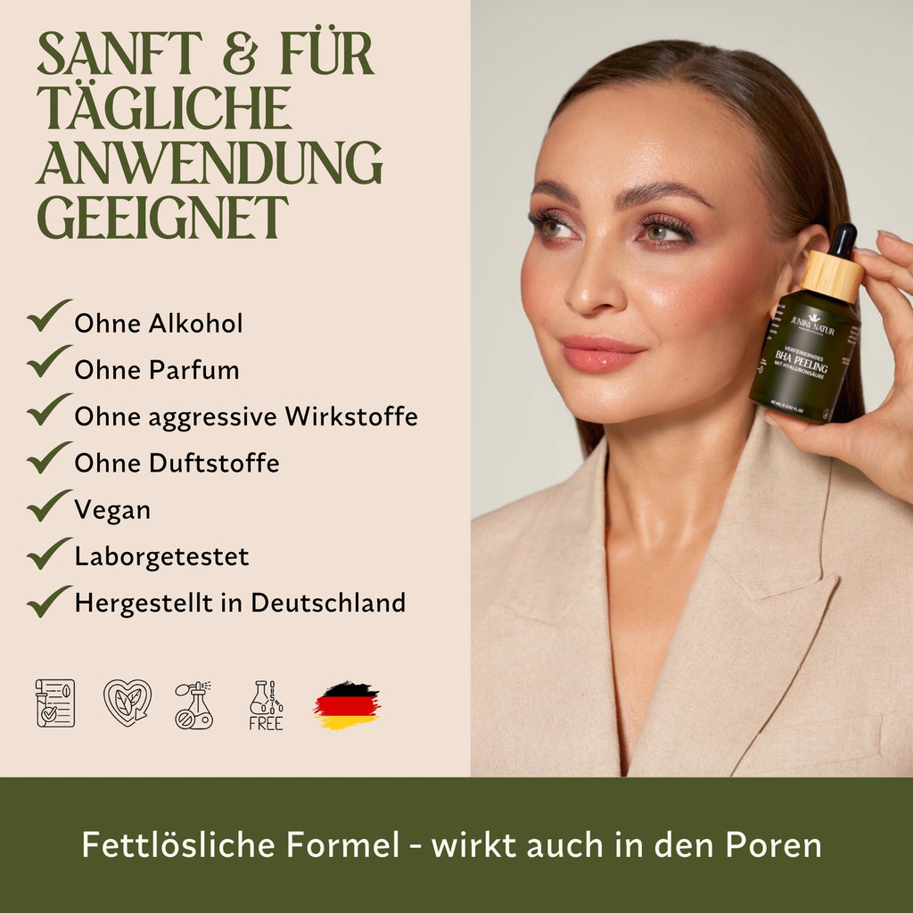 Verfeinerndes BHA Peeling mit Salicylsäure und Hyaluronsäure, 60 ml
