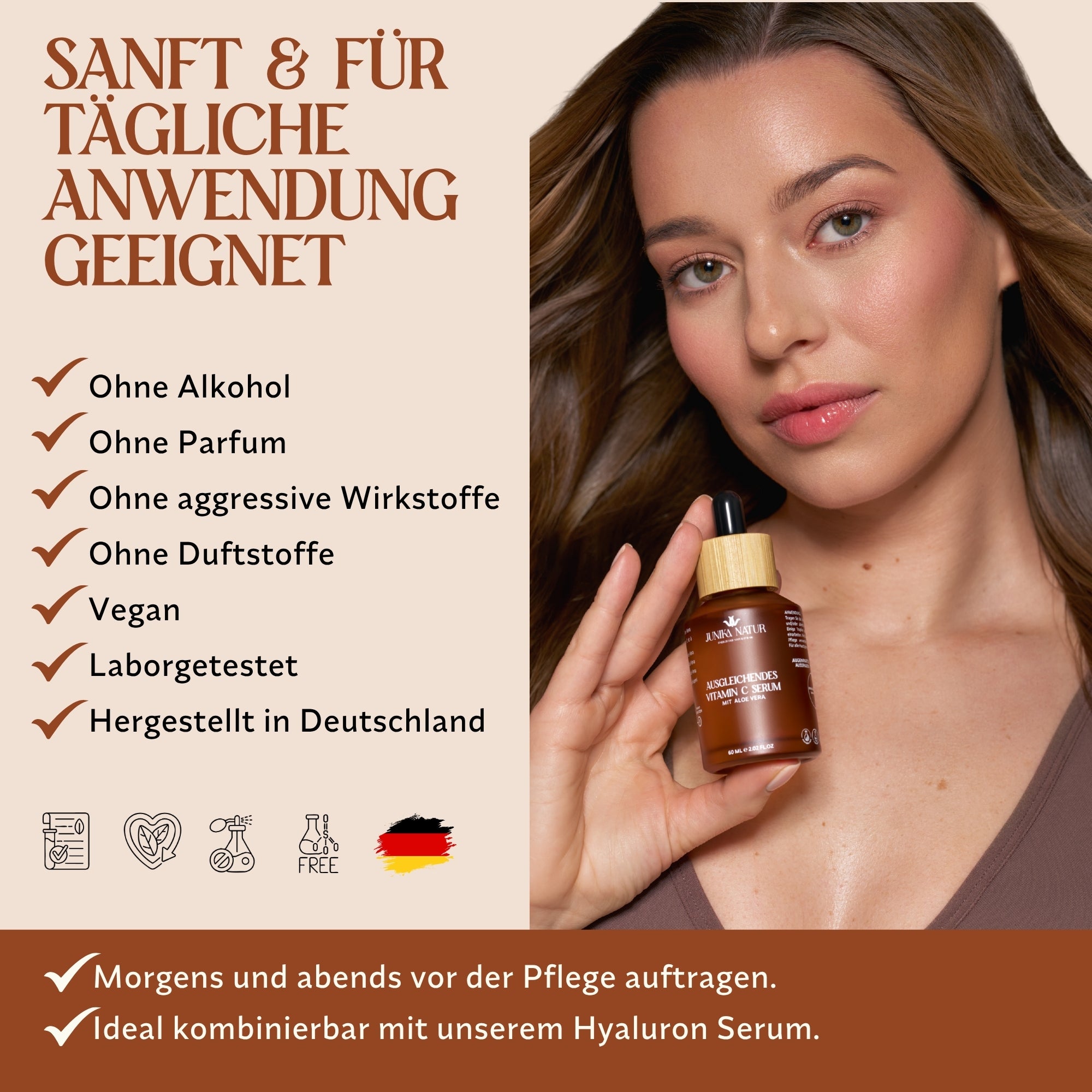 Ausgleichendes VITAMIN C SERUM, 60 ml