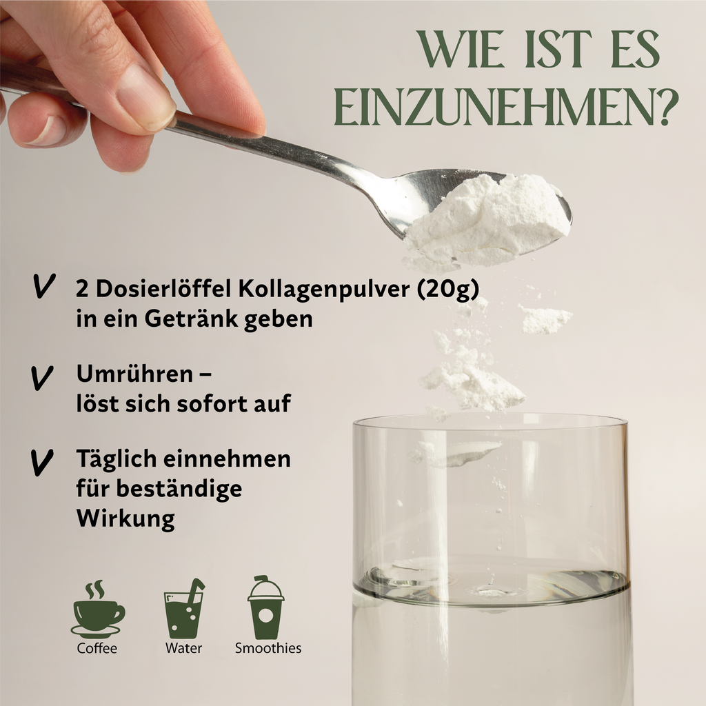 Kollagenpeptide (Rind) Typ I & III, 460 g