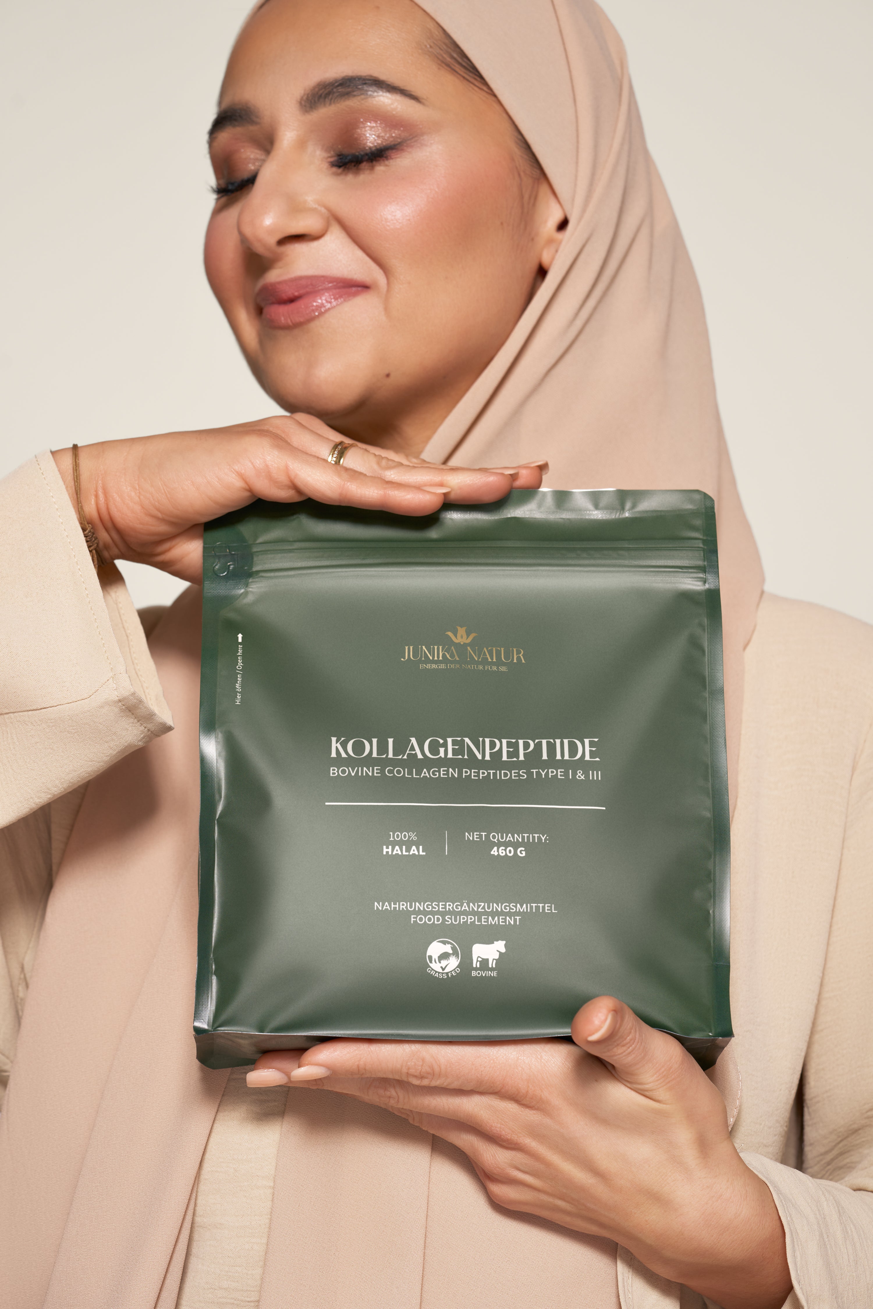 Premium Kollagenpeptide (Rind) Typ I & III, 460 g